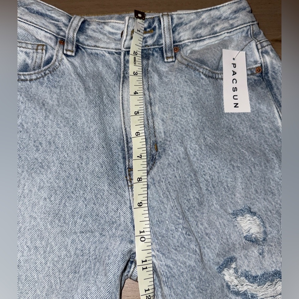 PacSun Eco Light Blue 90's Boyfriend Jeans Size 24 - Picture 5 of 8